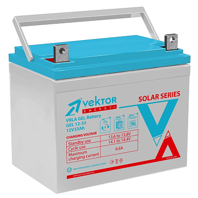 Аккумуляторная батарея Vektor Energy GEL 12-33