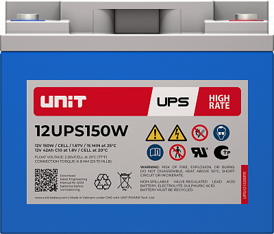 Аккумуляторная батарея UNIT 12UPS150W