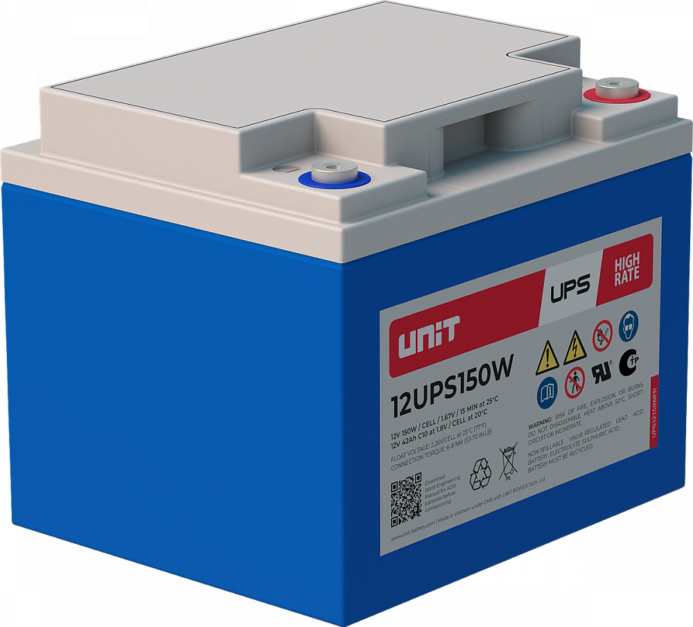 Аккумуляторная батарея UNIT 12UPS150W