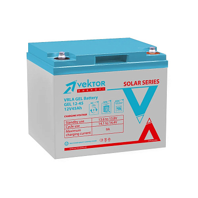Аккумуляторная батарея Vektor Energy GEL 12-45