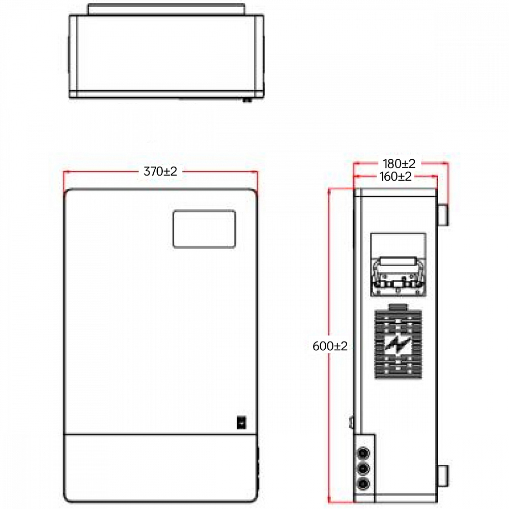 Аккумуляторная батарея MNB LFPW-25.6-200 LCD Touch (25.6В, 200 Ач, LiFePO4)