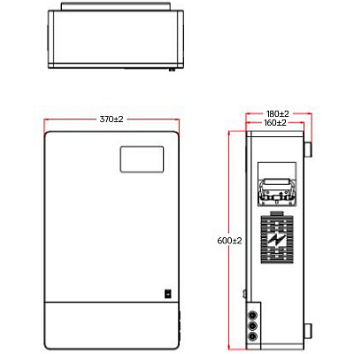 Аккумуляторная батарея MNB LFPW-25.6-200 LCD Touch (25.6В, 200 Ач, LiFePO4)