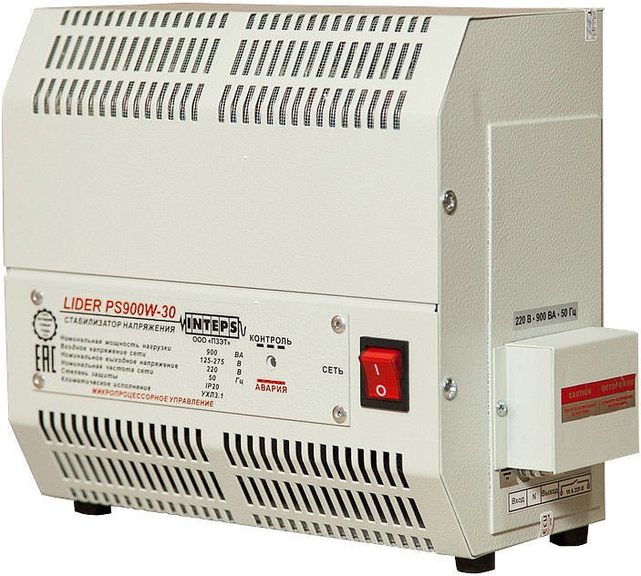Стабилизатор напряжения Lider PS1200W-30-K