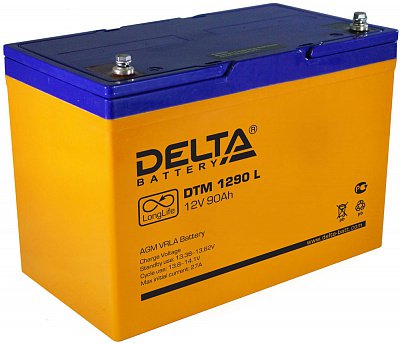 Аккумуляторная батарея Delta DTM 1290 L
