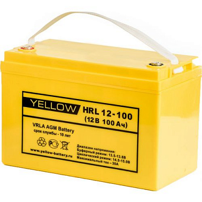 Аккумуляторная батарея Yellow HRL 12-120