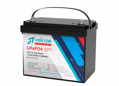 Аккумуляторная батарея Vektor Energy LFP 12-100 Smart
