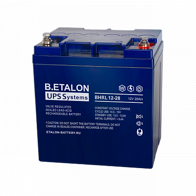 Аккумуляторные батареи ETALON BHRL 12-28