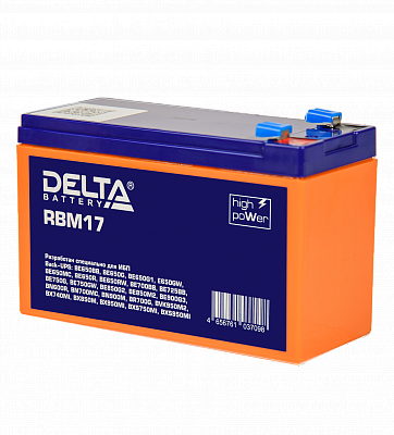 Аккумуляторная батарея Delta RBM17