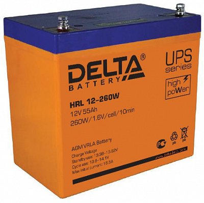 Аккумуляторная батарея DELTA HRL 12-260W
