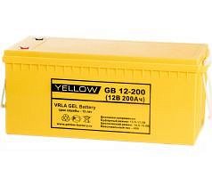 Аккумуляторная батарея YELLOW GB 12-200