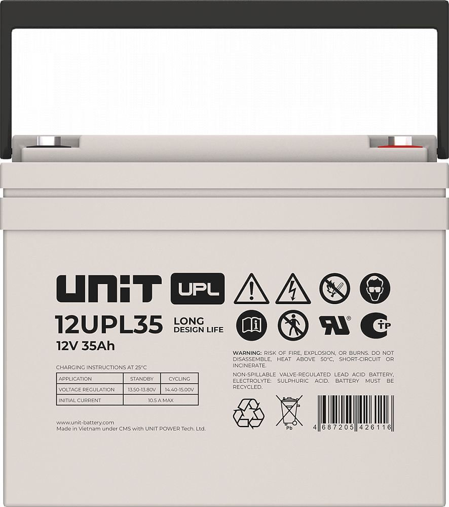 Аккумуляторная батарея UNIT 12UPL35
