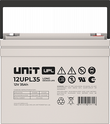 Аккумуляторная батарея UNIT 12UPL35