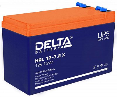 Аккумуляторная батарея Delta HRL 12-7.2 X