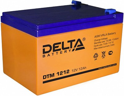 Аккумуляторная батарея Delta DTM 1212