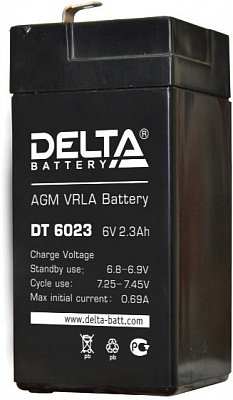 Аккумуляторная батарея Delta DT 6023