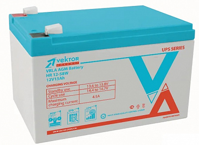 Аккумуляторная батарея Vektor Energy HR 12-58W