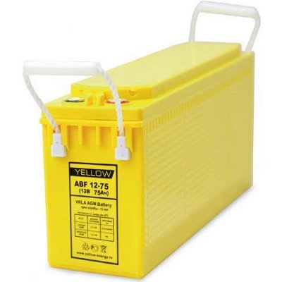 Аккумуляторная батарея Yellow ABF 12-75