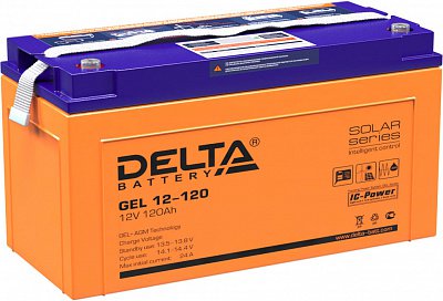 Аккумуляторная батарея Delta GEL 12-120
