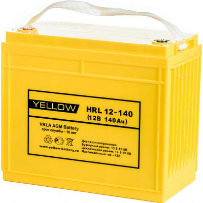 Аккумуляторная батарея Yellow HRL 12-140