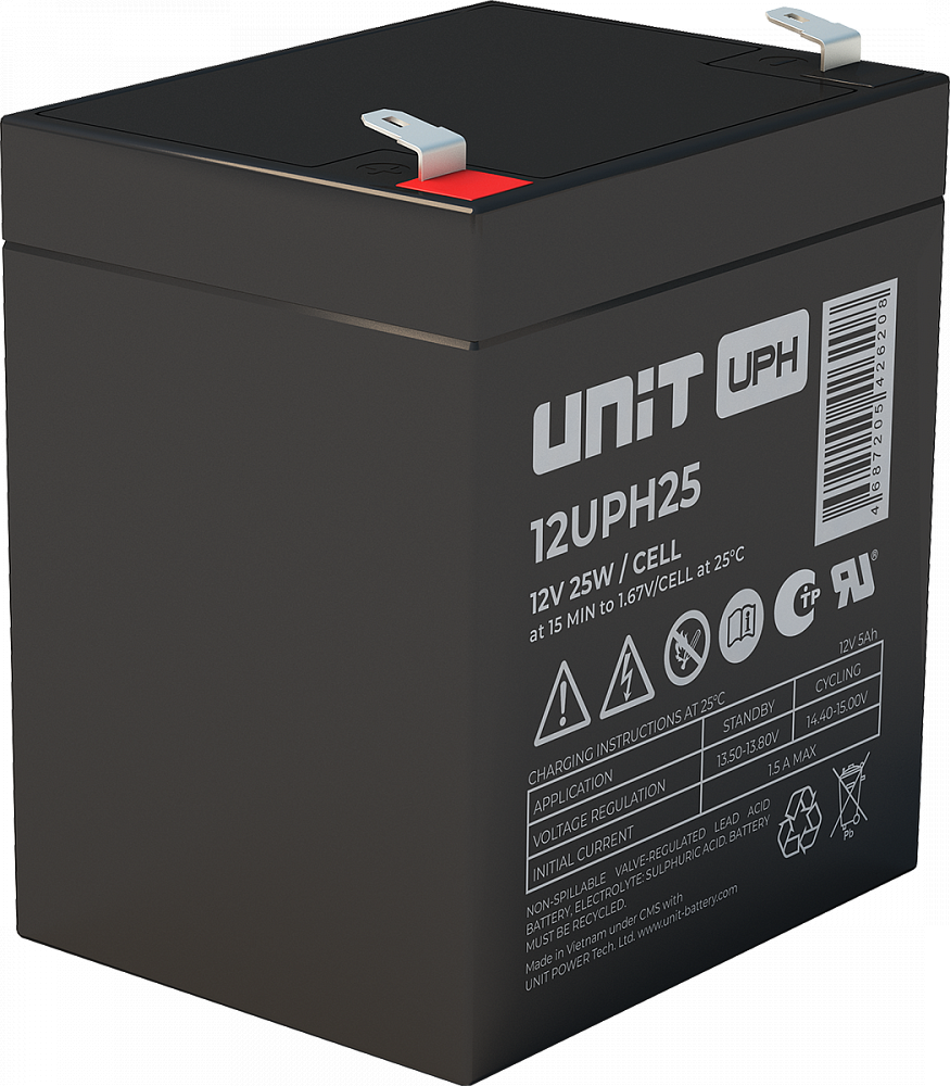 Аккумуляторная батарея UNIT 12UPH25