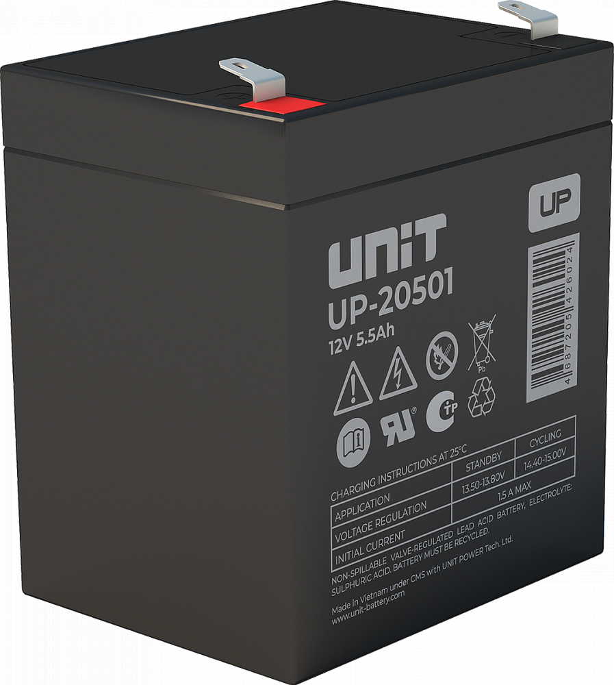 Аккумуляторная батарея UNIT UP-20501