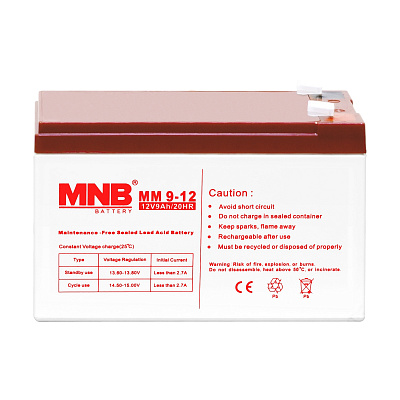 Аккумуляторная батарея MNB MM 9-12