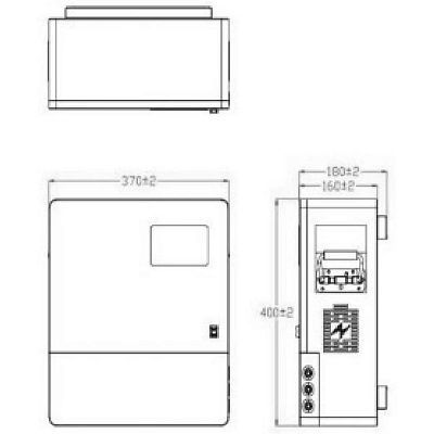 Аккумуляторная батарея MNB Battery LFPW-25.6-100 LCD Touch (25.6В, 100 Ач, LiFePO4)