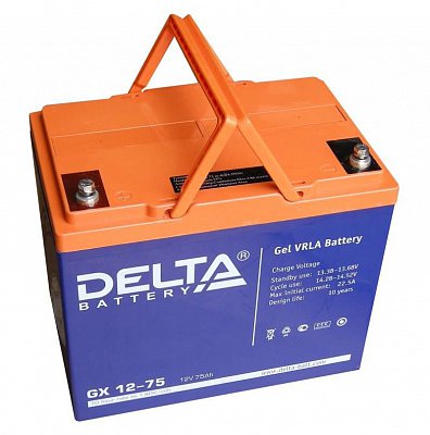 Аккумуляторная батарея Delta GX 12-75