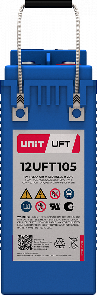 Аккумуляторная батарея UNIT 12UFT105