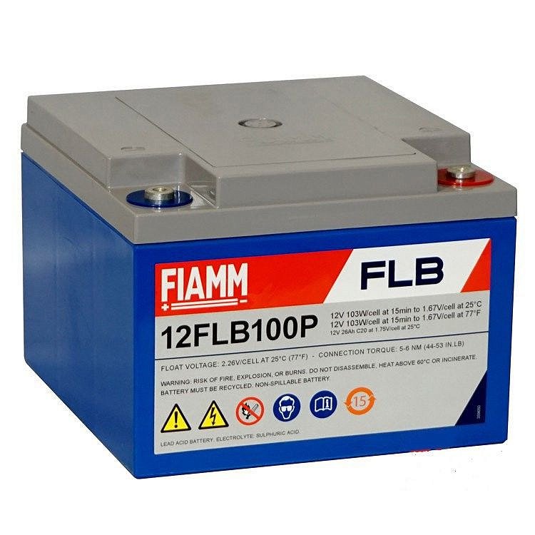 Аккумуляторная батарея Fiamm 12 FLB 100 P (26 а/ч)