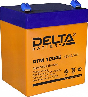 Аккумуляторная батарея Delta DTM 12045