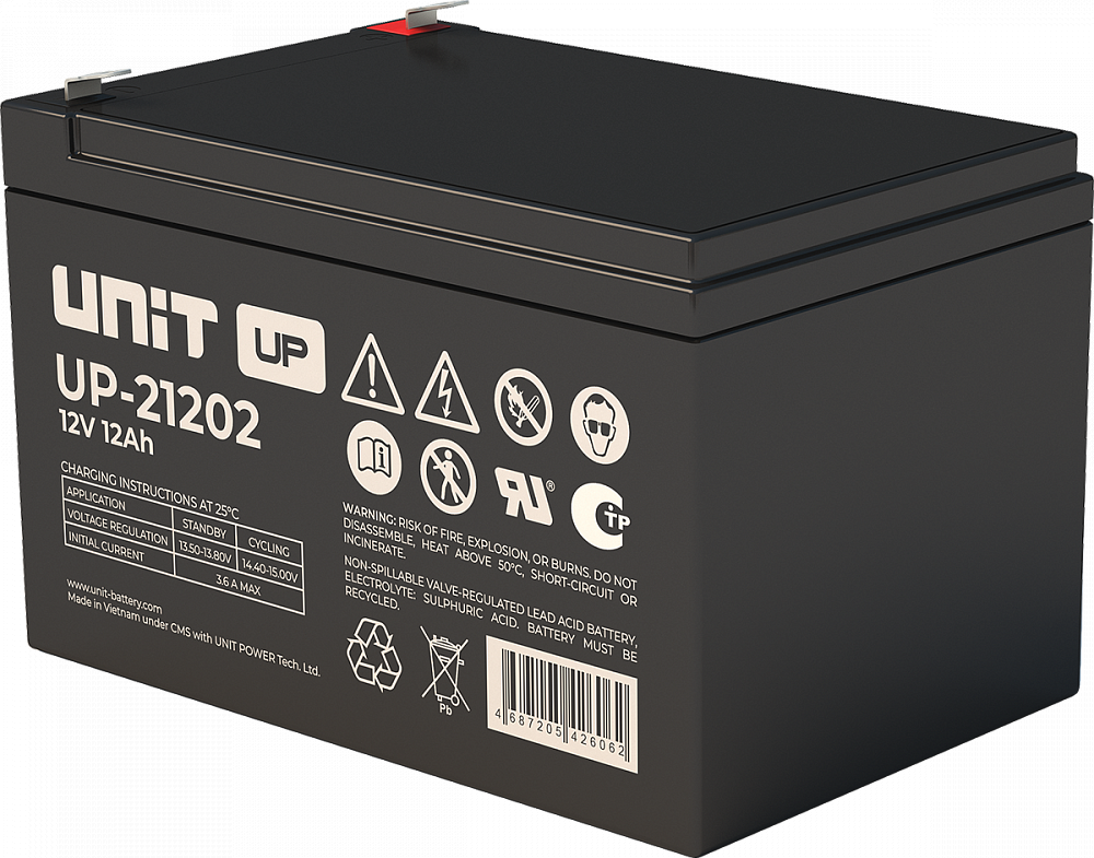 Аккумуляторная батарея UNIT UP-21202