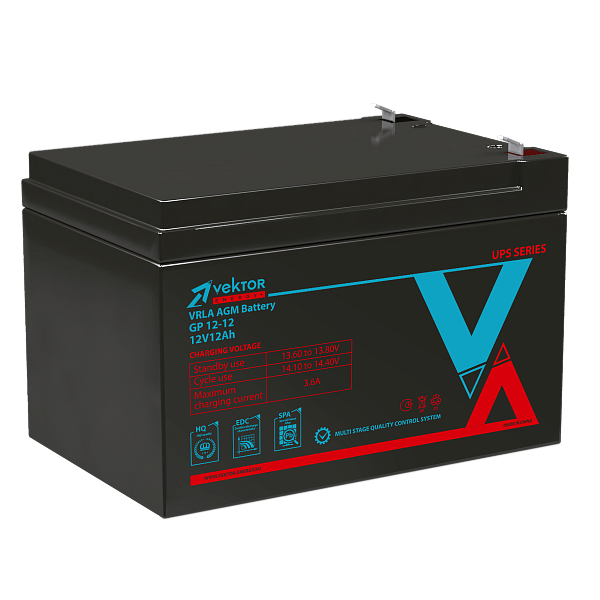 Аккумуляторная батарея Vektor Energy GP 12-12S