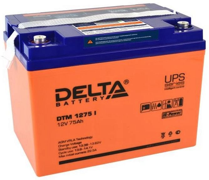 Аккумуляторная батарея Delta DTM 1275 I