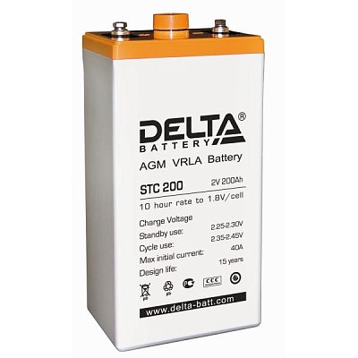 Аккумуляторная батарея Delta STC 200