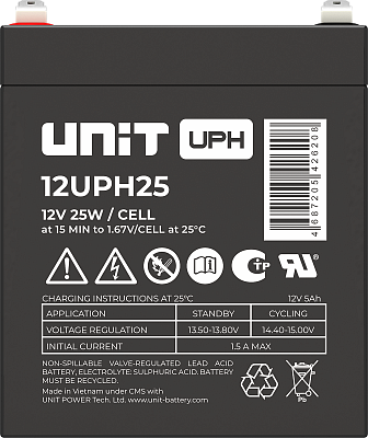Аккумуляторная батарея UNIT 12UPH25
