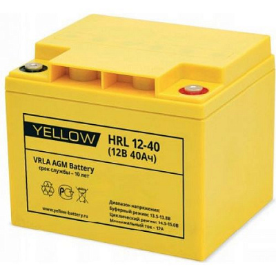 Аккумуляторная батарея Yellow HRL 12-40