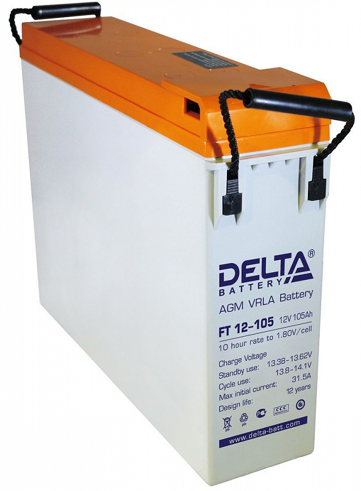 Аккумуляторная батарея Delta FT 12-105 M